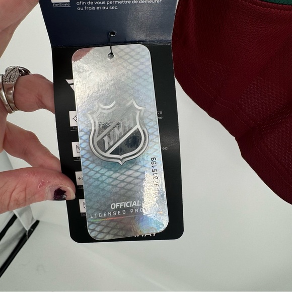 Arizona Coyotes Hockey Jersey Fanatics Breakaway NHL Kachina Logo Men's Medium - Picture 6 of 7